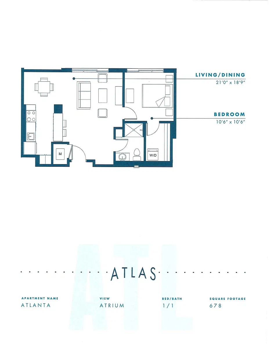 Floor plan Atlanta