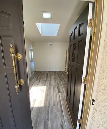 View from front door