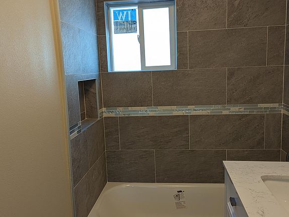Bathroom with tub