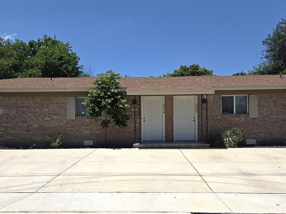 front of apartment