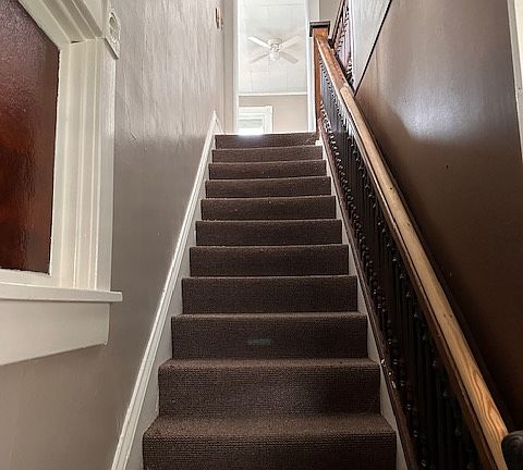 Steps from front door to unit
