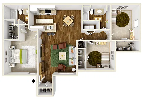 Floor plan C2