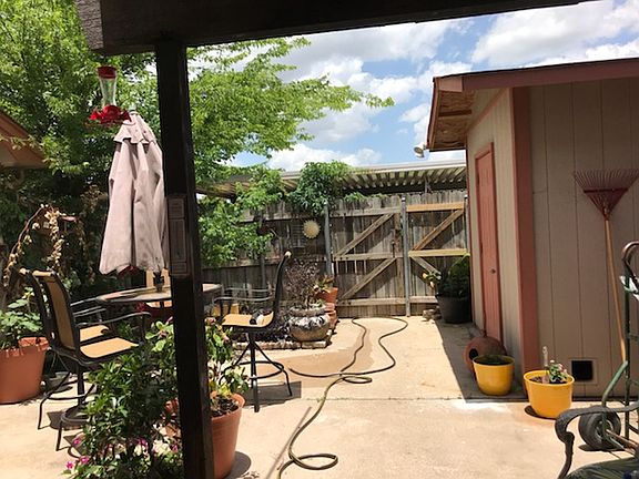 Back patio and storage build