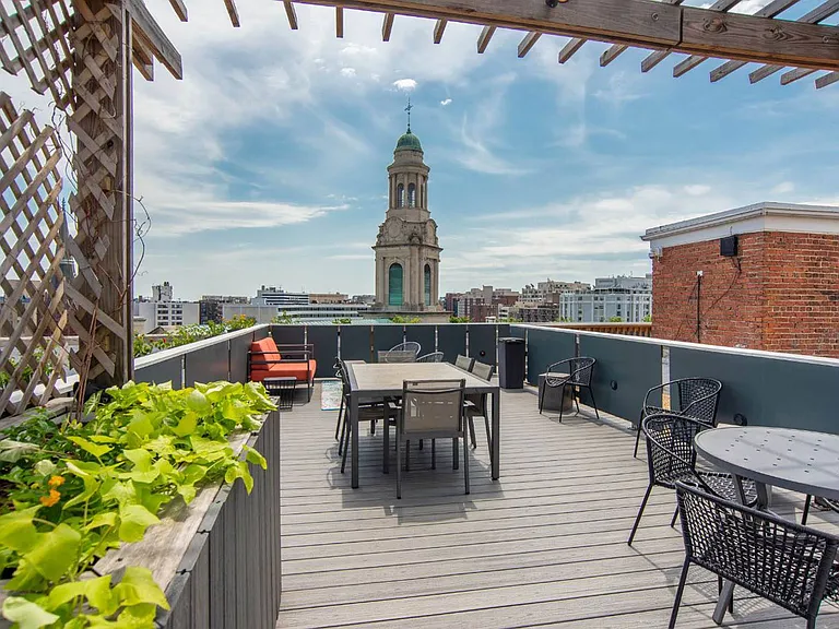 Rooftop Deck Views of National City Church cupola