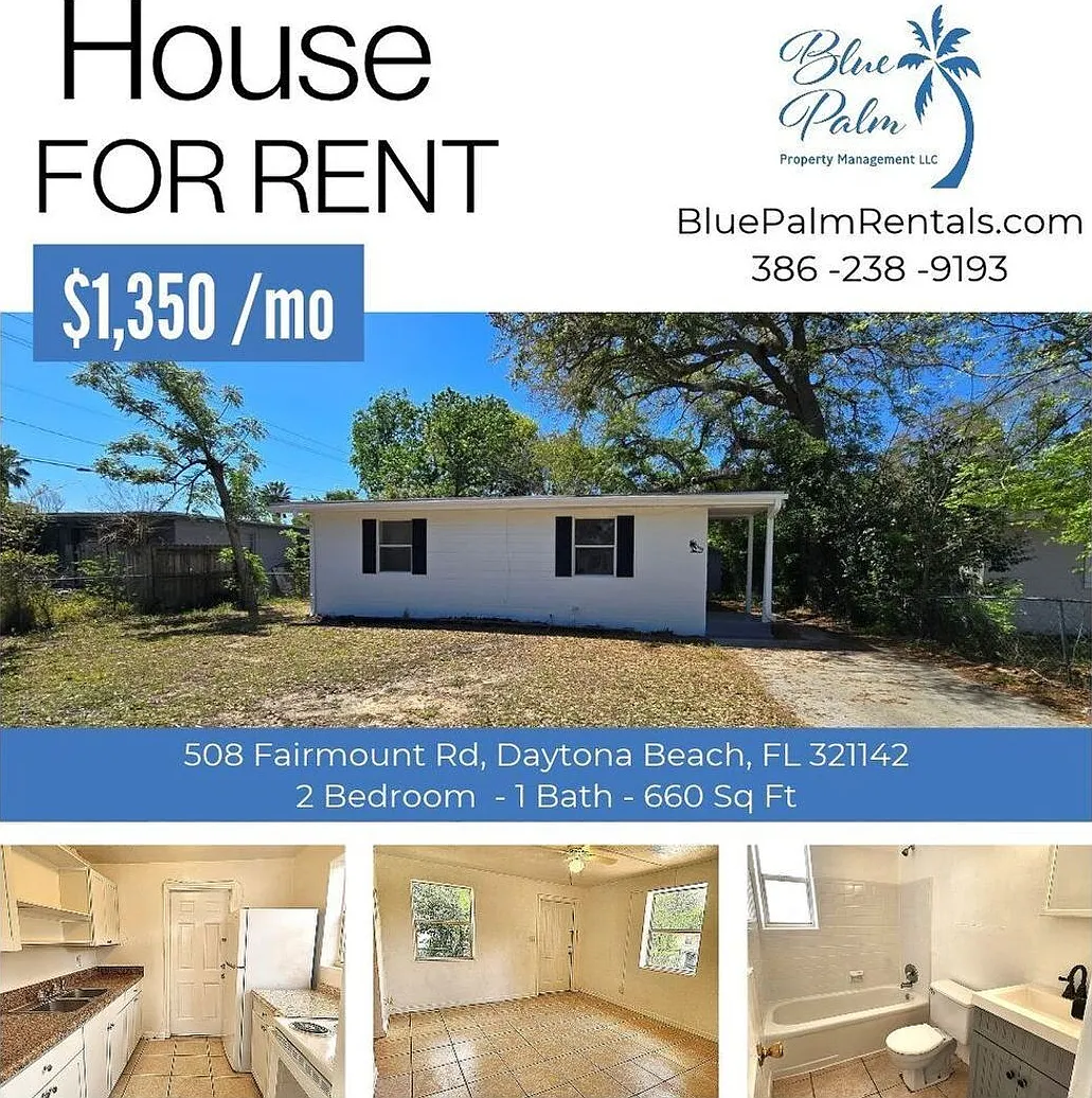 Cozy 2-bedroom, 1-bath home in Daytona Beach — Photo 1