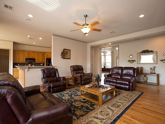 Alternate view of Family Room reveals open access to Kitchen.