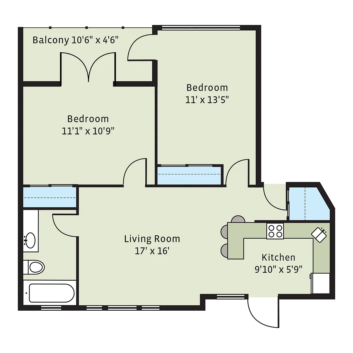 Floor plan 5350-2bB