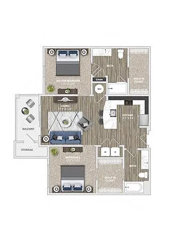 Floor plan B1