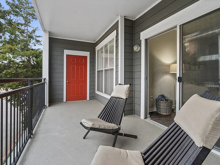 Private Balcony with Additional Storage