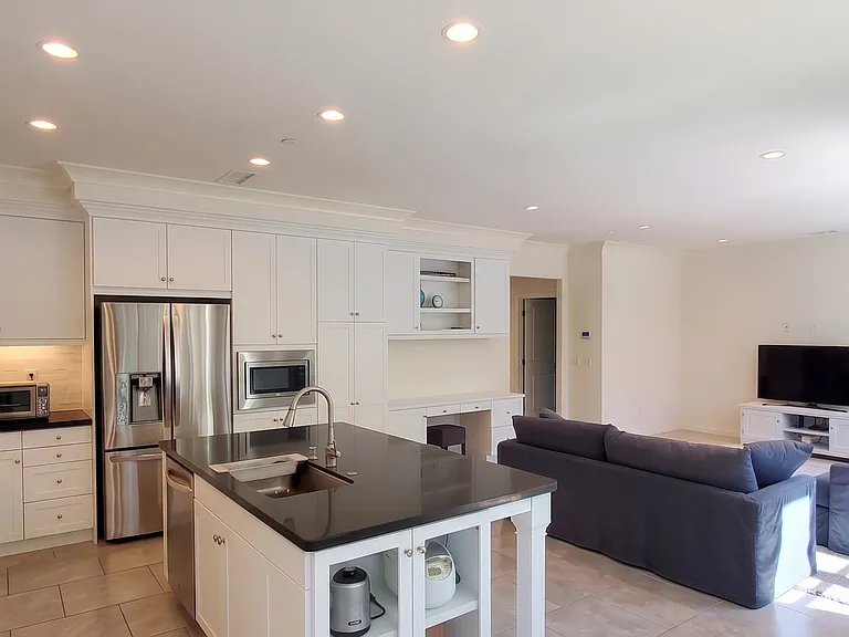 View Toward the Living Area and First Floor Bathroom