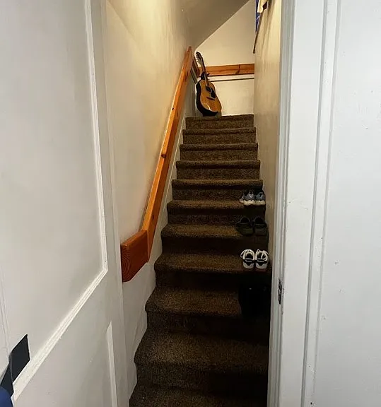 Stairs to loft