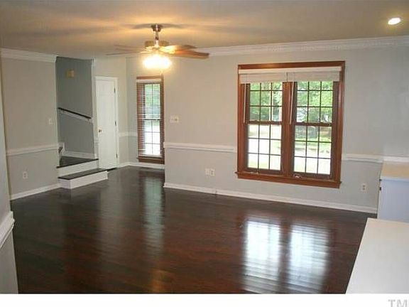 Gleaming Mahogany Floors!