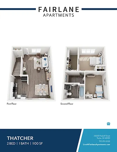 Floor plan FLB