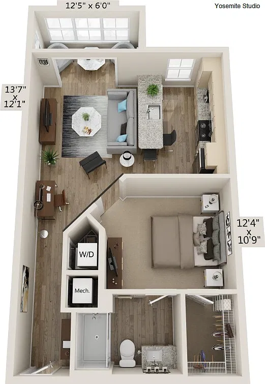 Floor plan Yosemite-Sunroom