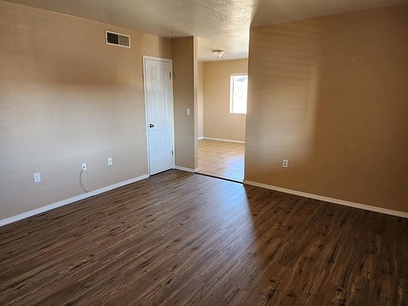 Living Room with NEW Vinyl Plank Flooring!