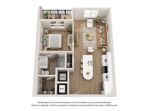 Floor plan A1F