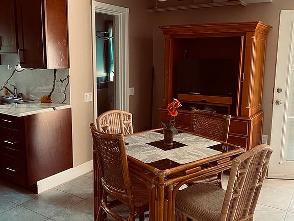 Kitchen and dining room