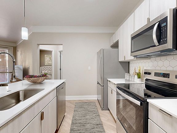 Newly Renovated Kitchen with Stainless Steel Appliances
