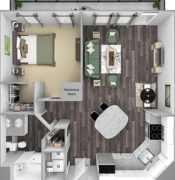Centre Pointe Apartments — Photo 26