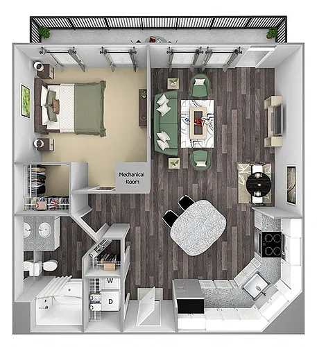 Floor plan A4