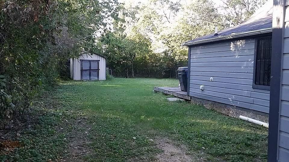 Big backyard