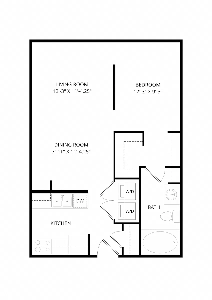 Floor plan Rosehill