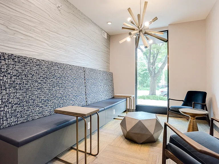 Sip on coffee while kicking back in our social lounge.