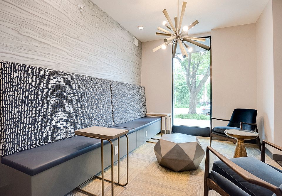 Sip on coffee while kicking back in our social lounge.