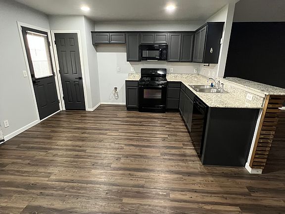 View of Kitchen from hallway