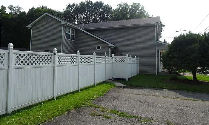 Front of unit entrance