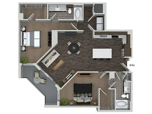 Floor plan B8