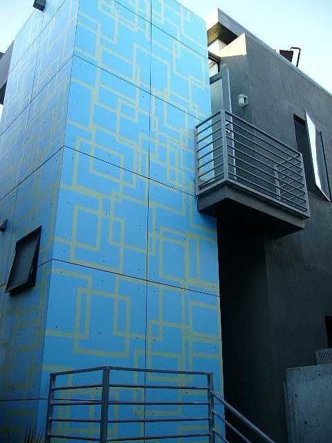 North facing exterior