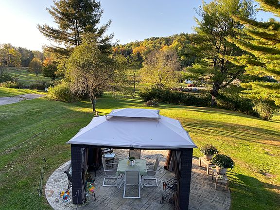 View from upper back porch