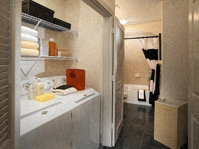Washer and dryer in every apartment