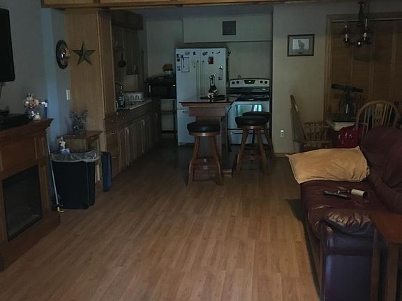 Livingroom and kitchen