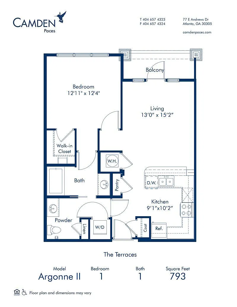 Floor plan Argonne II