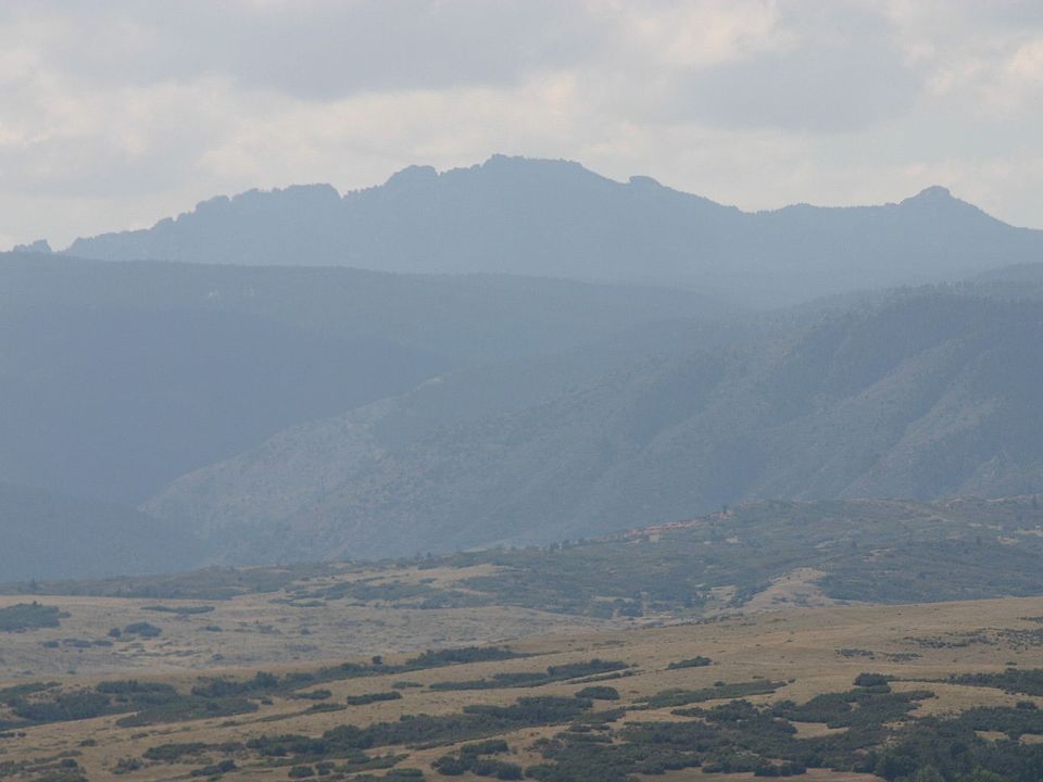 view to west