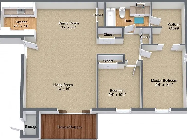 Embassy West Apartments — Photo 27