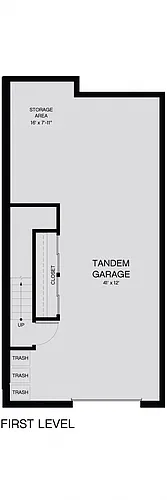 Floor plan Plan TH1