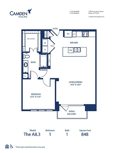 Floor plan A83