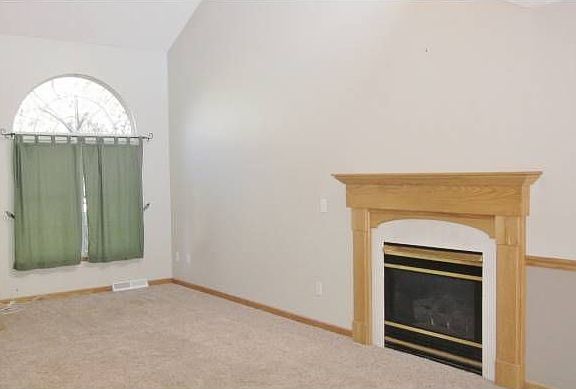 Fireplace in living room