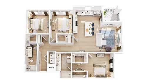 Floor plan C1