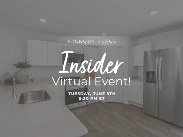 Homes Available Soon, Hickory Place