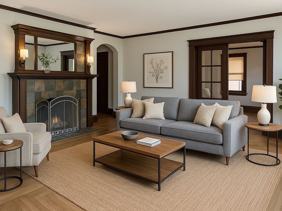 Living Room - staged