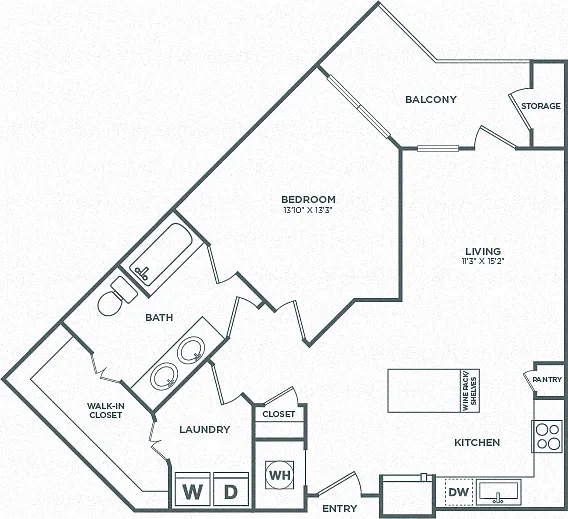 Floor plan The Kessler Podium