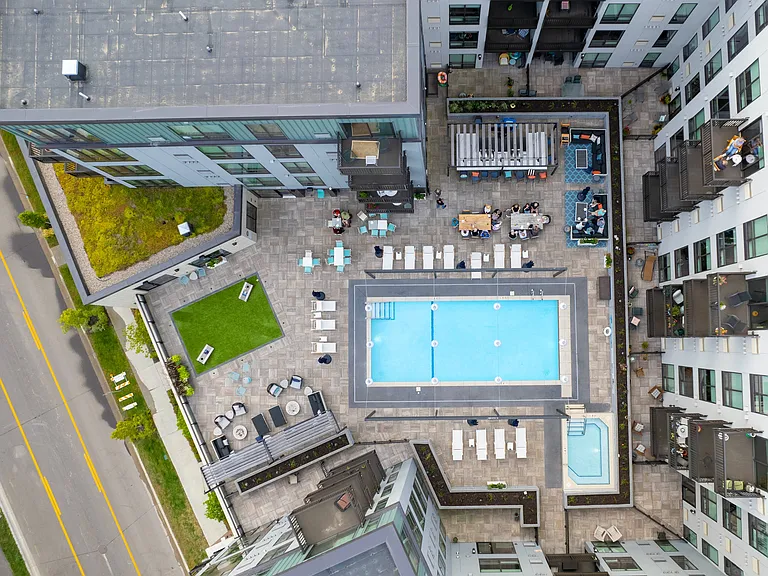 Pool Aerial View
