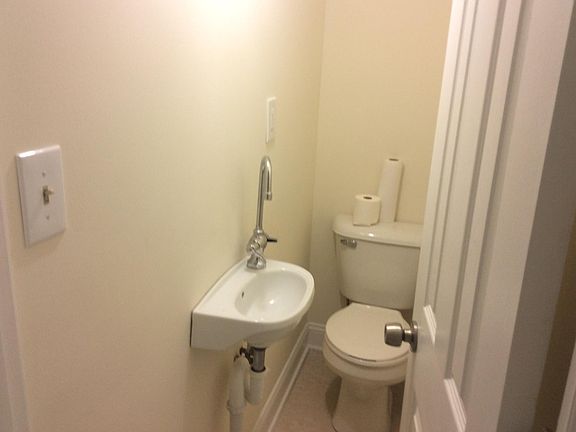 1st floor powder room