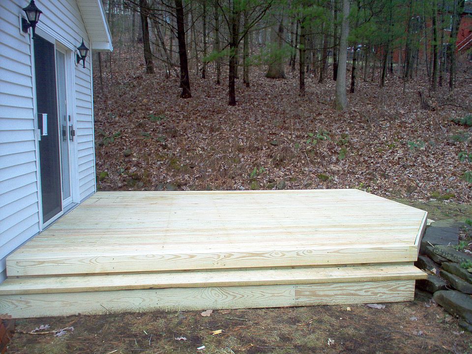 New Backyard Deck