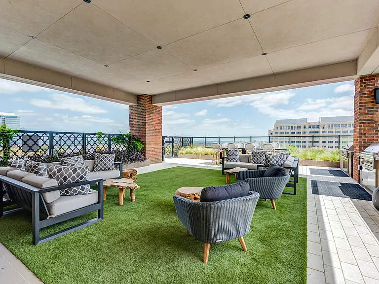 Outdoor Lounge on Rooftop