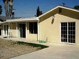 Rear View w/ 3 Slider Doors